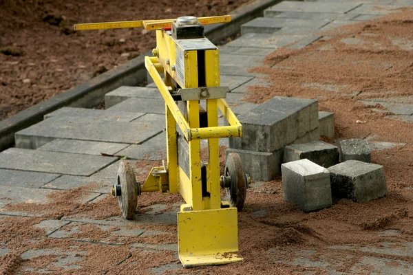 Pavimentación de hormigón — Foto de Stock