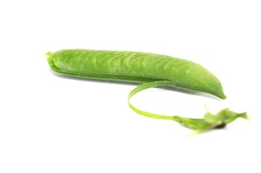 Beyaz arka plan önce bezelye