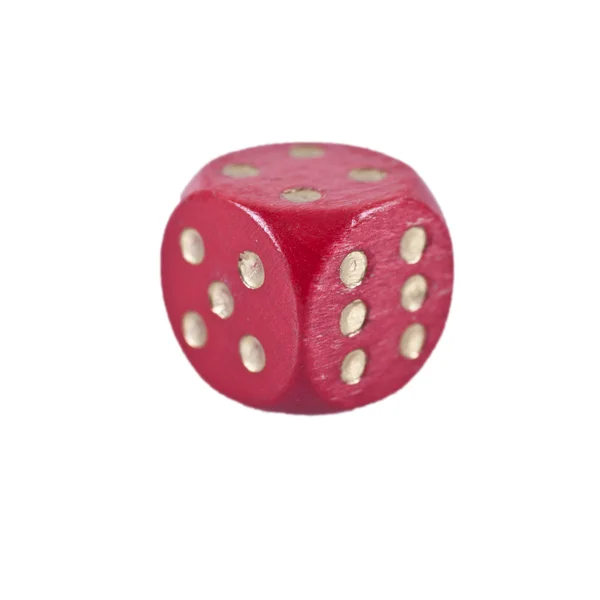 Red dice — Stock Photo, Image