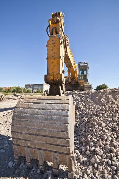 Crawler graafmachine — Stockfoto