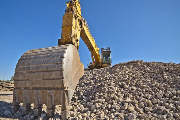 Crawler graafmachine — Stockfoto