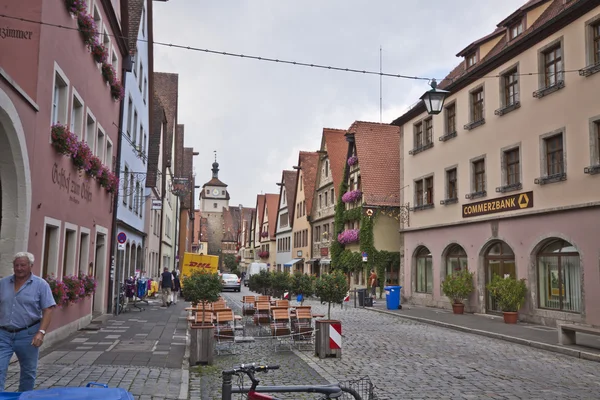 Rothenburg ob der tauber Przewodniczący — Zdjęcie stockowe