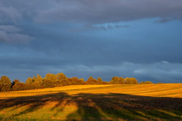 Paysage Robe Automne — Photo