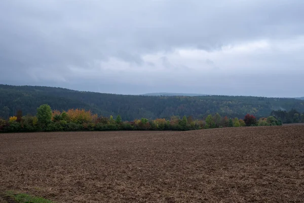 Landschaft Herbstkleid — Stockfoto