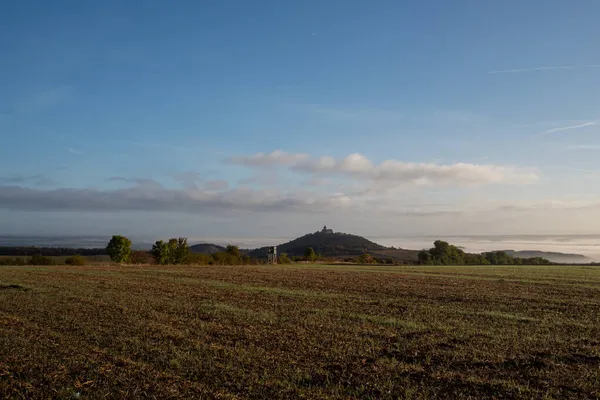 Wachsenburg Entre Los Colores Otoño — Foto de Stock