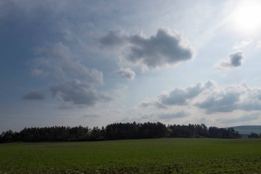 Yaz zamanı manzara.