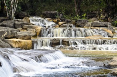 dalat, vietnam sarı şelale