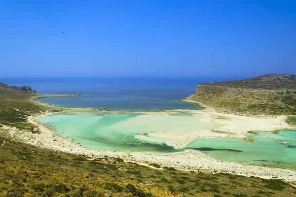 蓝色礁湖，克里特岛希腊 — 图库照片