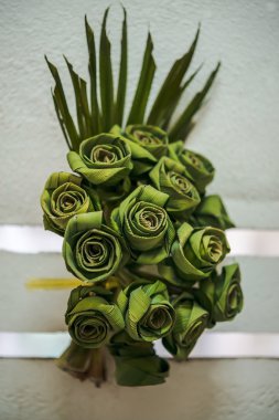 Tay geleneği gül buketi