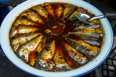 kızarmış balık yemek Tayland gıda