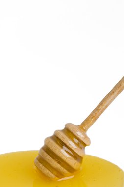 bir noktada bal ahşap Kepçe