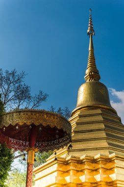 stupa wat phrathat DOI suthep Tapınağı'chiang Mai, Tayland. ortak mülkiyet tarihi yapılar/Mimariler