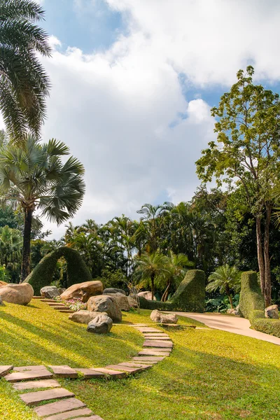 Mae fah luang Bahçe, DOI üzerinde bulunan tung, Tayland — Stok fotoğraf