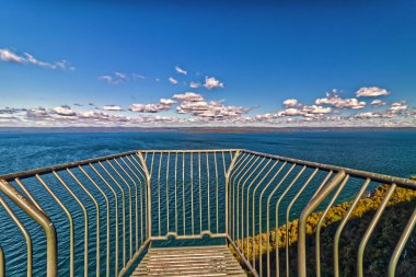 Thunder Körfezi - Superior Gölü 'ne bakıyoruz - SG PP, Thunder Bay, Ontario, Kanada