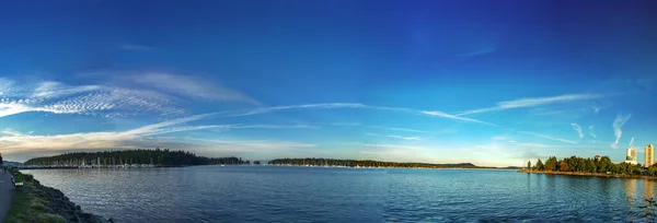 Pemandangan Panorama Dinding Laut Nanaimo Kanada — Stok Foto