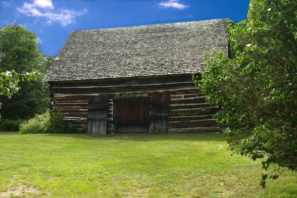 Tradiční Bydlení Obchodu Kožešinami Haliburton Kanada — Stock fotografie