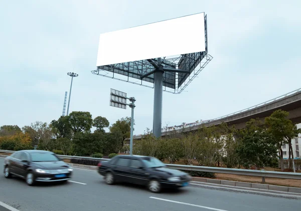 Autostrade e cartelloni pubblicitari — Foto Stock