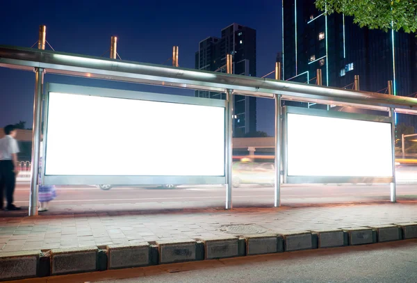 Blank billboard — Stock Photo, Image