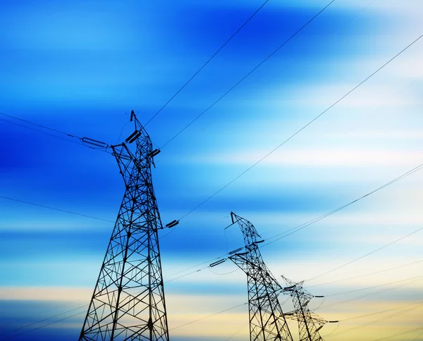 Torre de energia — Fotografia de Stock