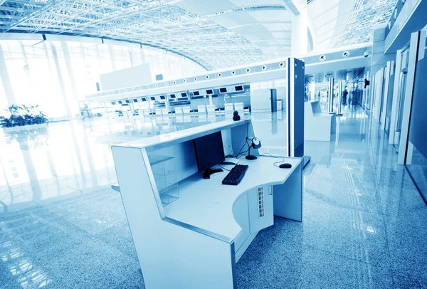 Shanghai Pudong Airport Terminal — Stockfoto