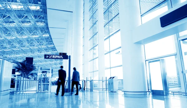 Passageiro no aeroporto de Shanghai pudong — Fotografia de Stock