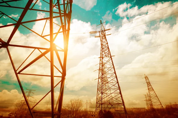 Torre de energía — Foto de Stock