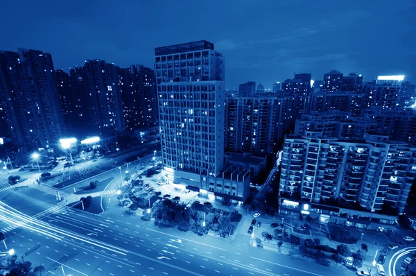 Bird view at Wuhan China — Stock Photo, Image