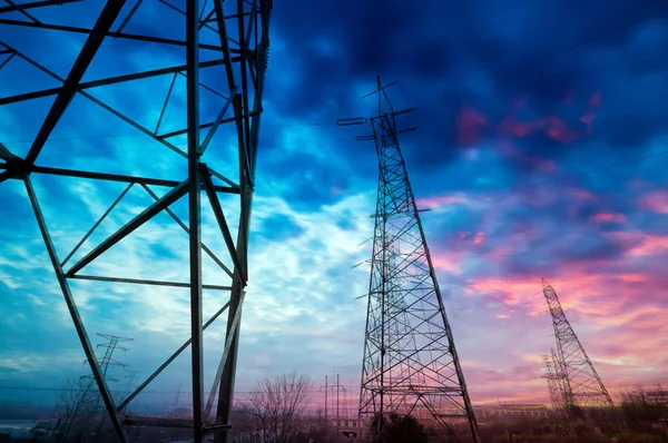 Torre de energía — Foto de Stock