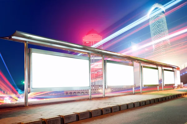 Prázdný billboard — Stock fotografie