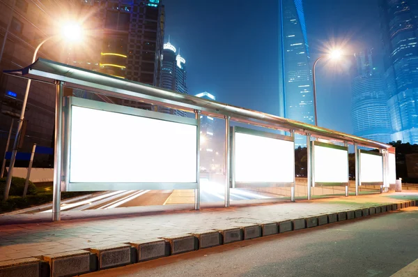 Billboard en blanco — Foto de Stock