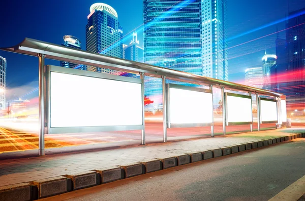 Prázdný billboard — Stock fotografie