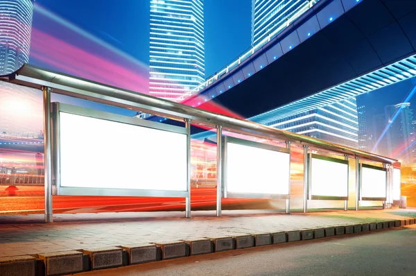 Billboard em branco — Fotografia de Stock