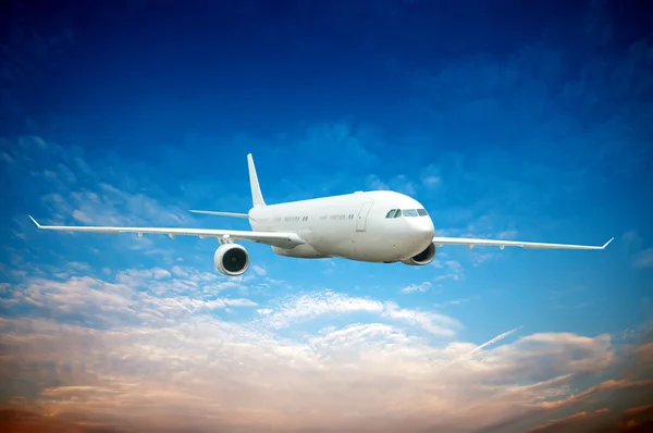 Large passenger plane — Stock Photo, Image