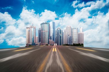 bulanıklık ışığı ile hareketli araba