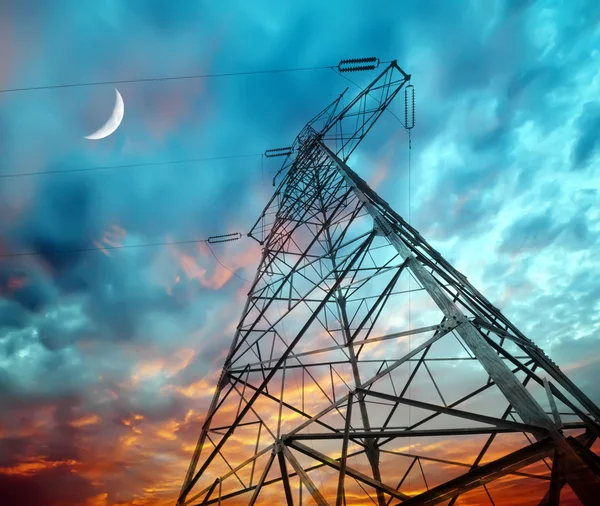 Torre de energia — Fotografia de Stock