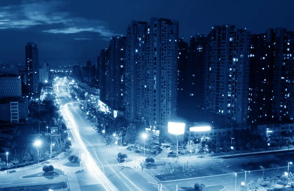 Bird view at Wuhan China — Stock Photo, Image