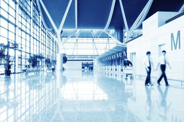 Interiör av flygplatsen — Stockfoto
