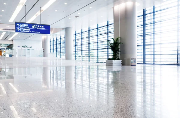 Interior of the airport — Stock Photo, Image