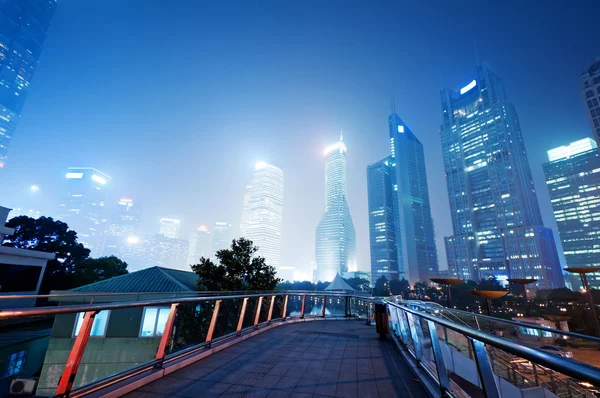 Cena da cidade de shanghai — Fotografia de Stock