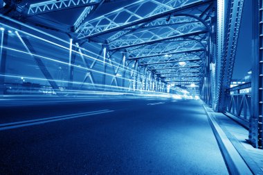 gece trafik ışıkları