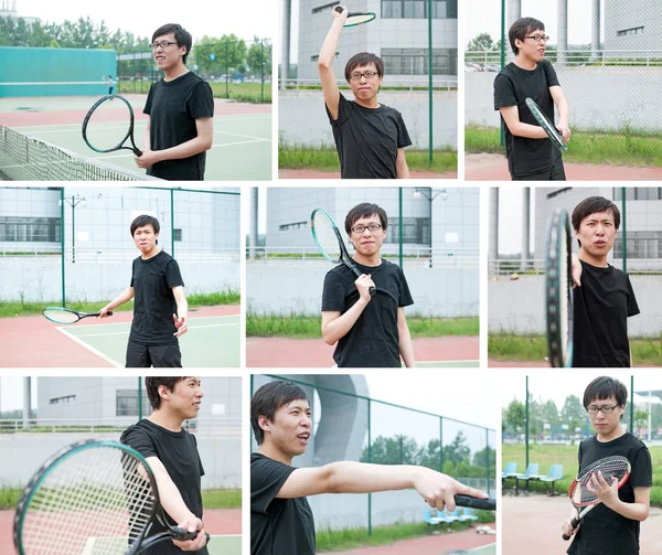 Play tennis — Stock Photo, Image