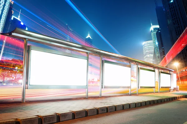 Billboard en blanco — Foto de Stock