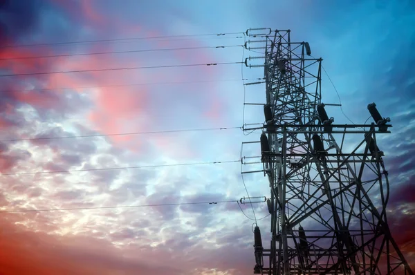 Torre de energia — Fotografia de Stock