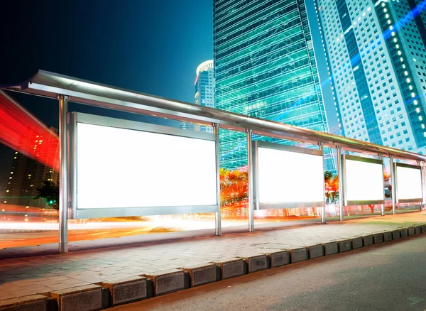 Prázdný billboard — Stock fotografie