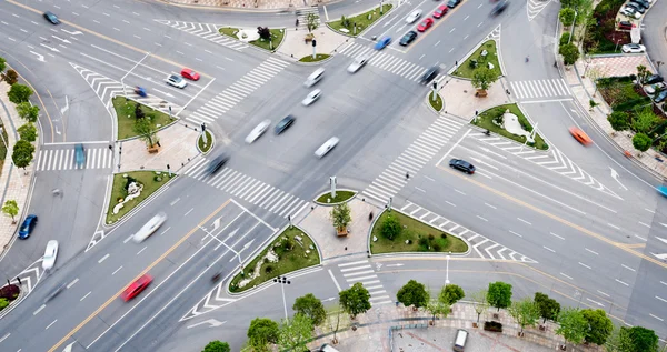 City street traffic — Stock Photo, Image