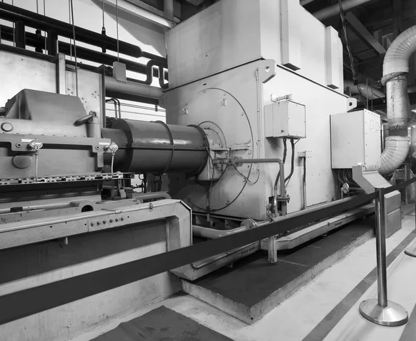 Large industrial boiler room — Stock Photo, Image