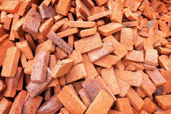 A pile of old bricks — Stock Photo, Image