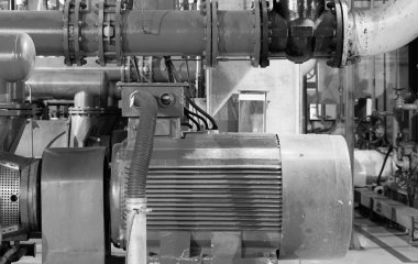 büyük sanayi kazan dairesi