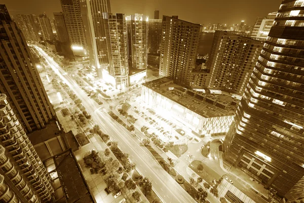 Вид на Шанхай — стоковое фото