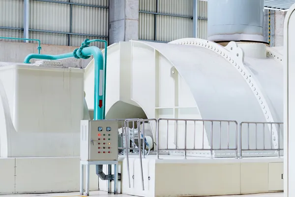 Gran sala de calderas industriales — Foto de Stock